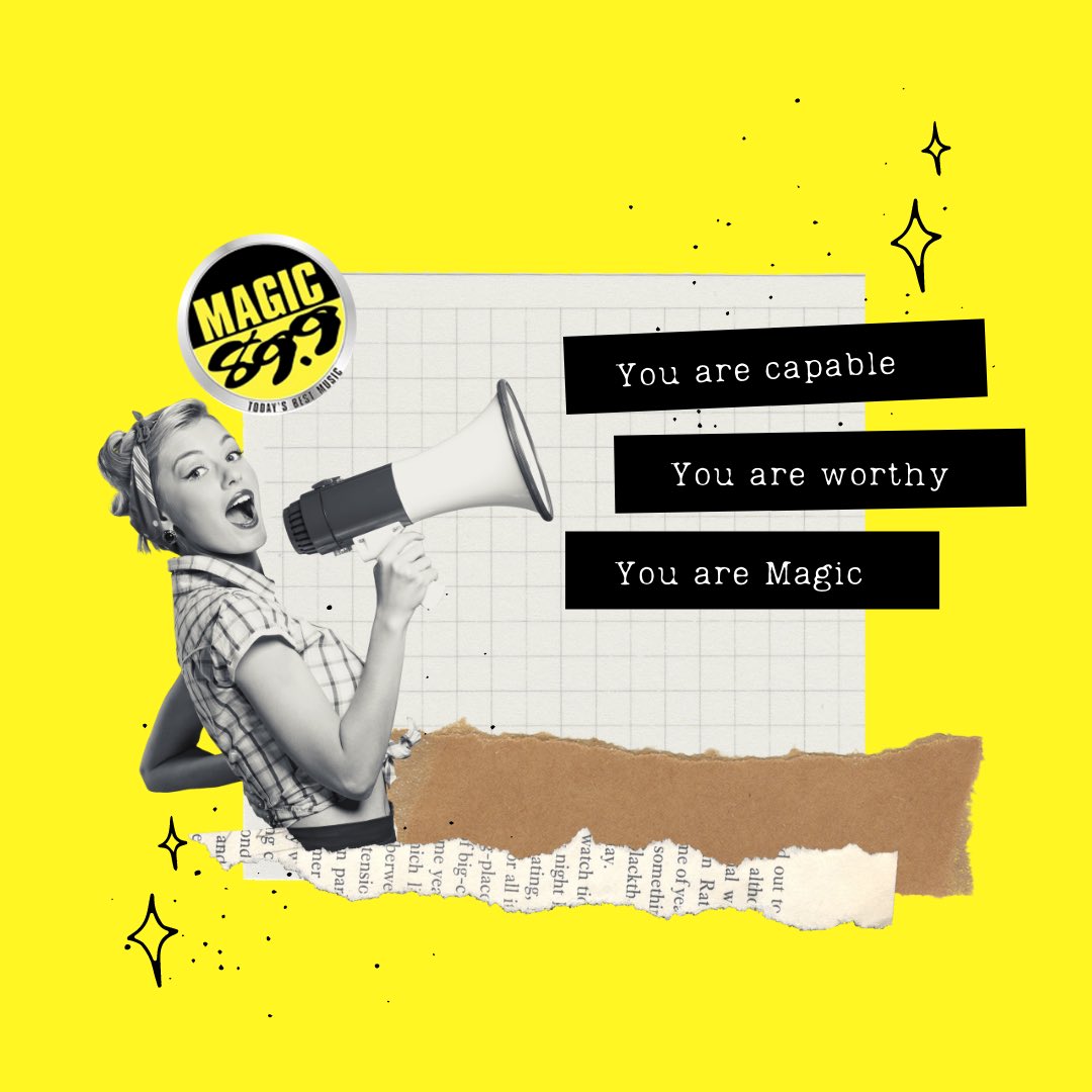 Magic899's tweet photo. Our #MondayMantra! ✨Happy First Monday! #MessageFromTheMagic https://t.co/leC4WqaIk4