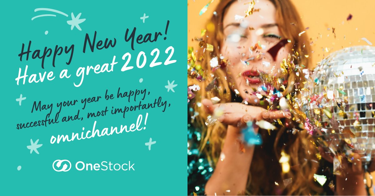 🎉 OneStock wished a very Happy New Year to all! 🎉 Especially to our amazing customers who are ahead of the curve and have already invested in Omnichannel! 

What about you, are you investing in omnichannel retail in 2022? 

#omnichannel #retail #newyear