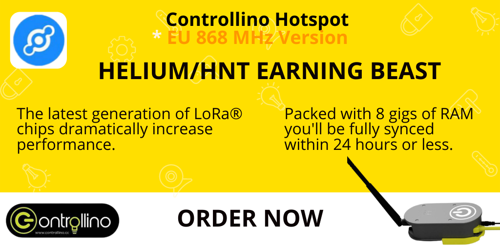 #Helium miner for the EU 868 Mhz accepting pre-orders for April shipping.

allmylinks.com/crypaudio

#HNT #cryptomining #cryptominer