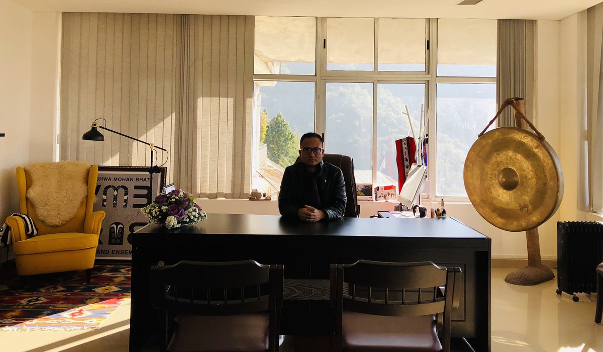 thejameru's tweet photo. #firstworkdayoftheyear
“Grateful to God for all His blessings and the opportunity to serve #Nagaland”🙏 https://t.co/q1RbTvMnrK