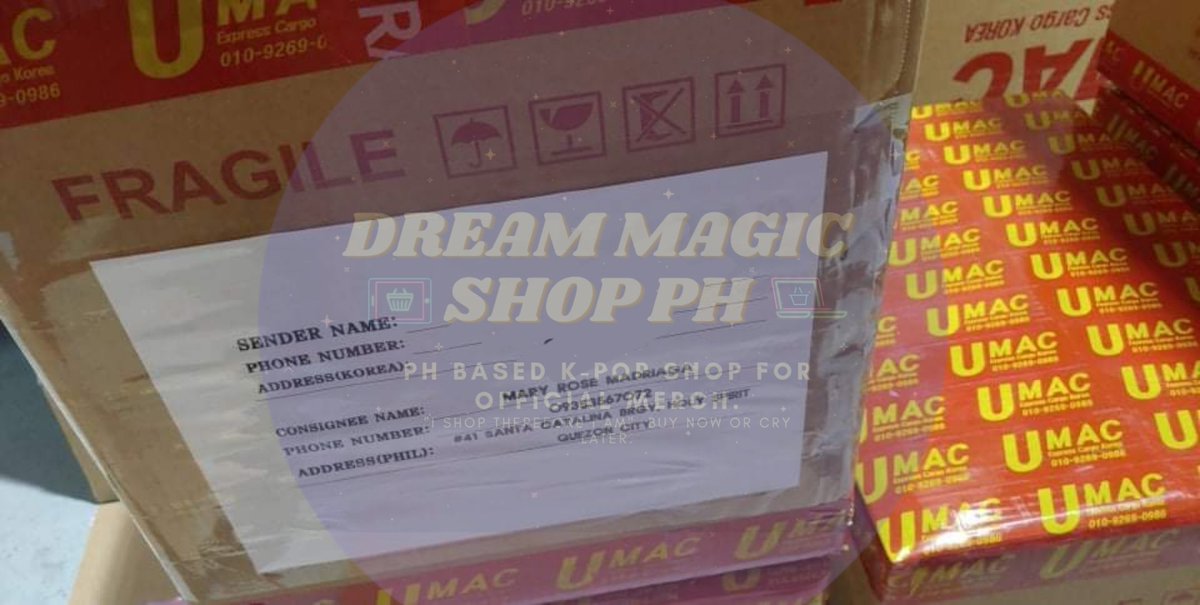 DreamMagicShop's tweet photo. #DreamMagicShopUpdate
Box 5 update
Status:
Container off-loaded from shipping vessel as of December 30, 2021 https://t.co/s0bZI2H4LY