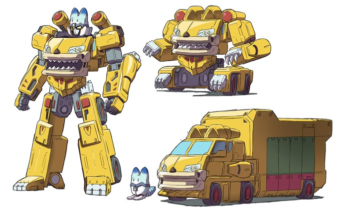 「ロボット トラック」のTwitter画像/イラスト(人気順)