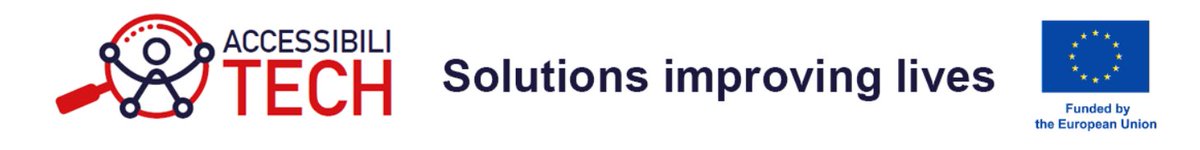 AMETIC_es's tweet image. 🚀¿Conoces #ACCESSIBILITECH? Es un proyecto europeo liderado por @Fundacion_ONCE, cuyo objetivo es diseñar un mapa de soluciones accesibles a nivel europeo en las áreas de teletrabajo, e-learning y teleasistencia

👉🏽Más información: accessibilitech.accessibilitas.es 

CC: @PTEeVIA