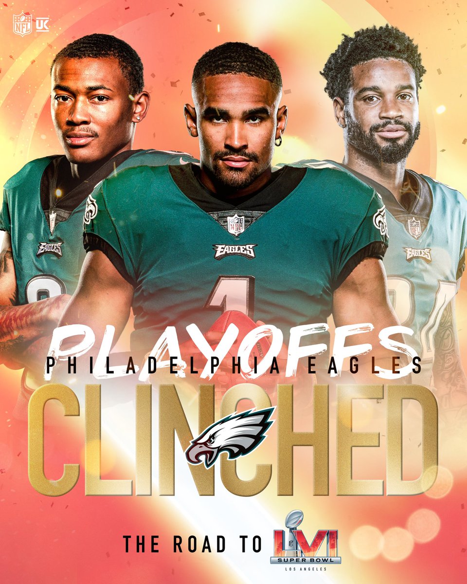 NFLUKIRE's tweet image. The @Eagles are back in the playoffs! 🏈