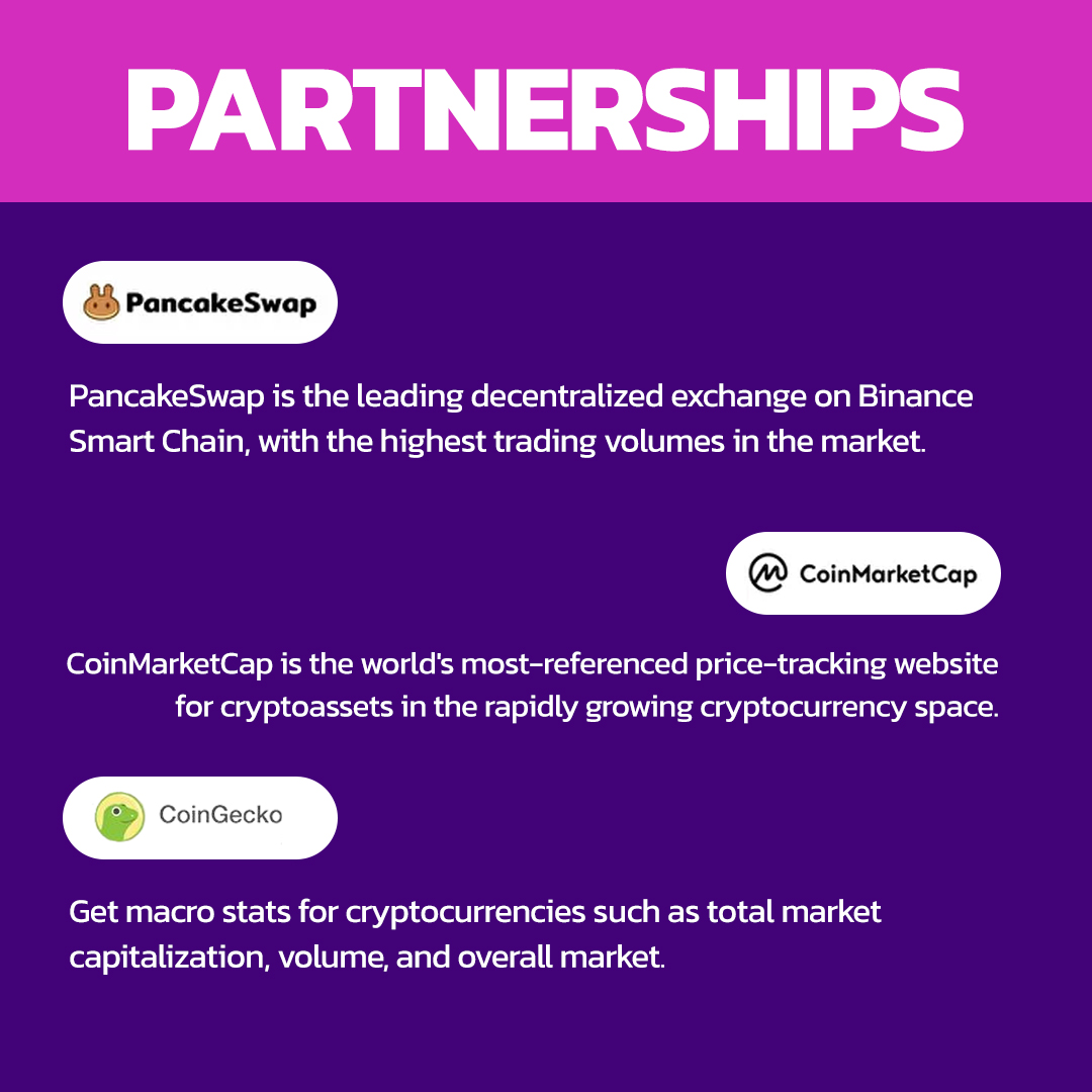 PROPprotocol's tweet image. We are proud to partner with PancakeSwap, CoinMarketCap, and CoinGecko 👣. Check out our partnerships page 📝.

Stay tuned for more details!

Property protocol is one of its kind utility token based on the binance smart chain.

Want to know more of it? DM us today ☎️
