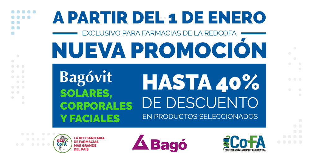 COFAorgar's tweet photo. Laboratorios Bagó lanza una nueva promoción en farmacias de la #RedCOFA con descuentos de hasta un 40% para el consumidor final en productos seleccionados.
Toda la información en 👇
https://t.co/toeT9UOTo4 https://t.co/zWx1YXXFZV