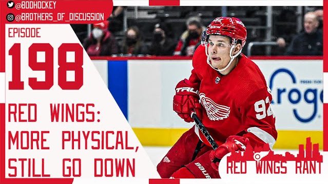 🚨New Year, New Content!🚨

Let’s have fun with the #RedWings descent into lottery relevance!

We’re discussin’
🏒 Mo Bulldozer Seider
🥅 ummmmm…losing!
🏒 New Alternate Captains

YouTube:
youtu.be/QfGvb7xTejs
Podcast: link.chtbl.com/redwingsrant

#LGRW #THPN #HockeyTwitter