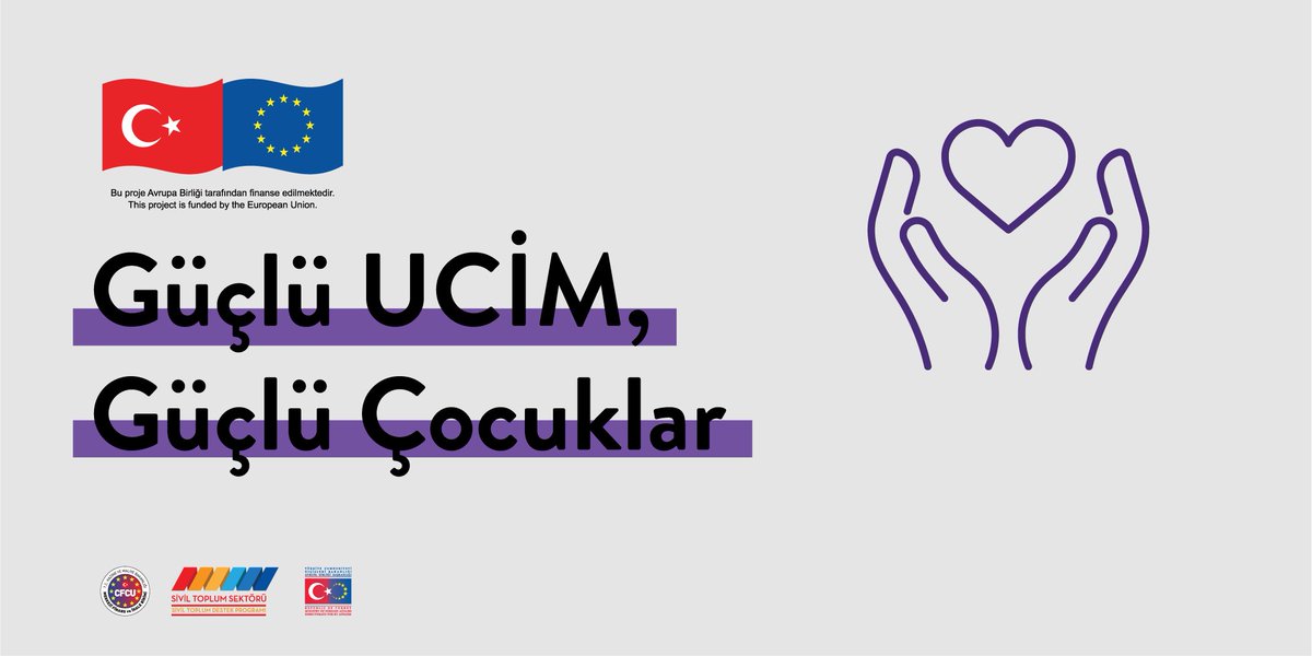 .<a href="/ucimorgtr/">UCİM</a> “Güçlü UCİM,Güçlü Çocuklar” Projesi ile <a href="/sivilsektor/">Sivil Toplum Sektörü</a> III kapsamında hibe desteği alıyor. <a href="/ucimorgtr/">UCİM</a> proje ile hem finansal sürdürülebilirliğini sağlamayı hem de kapasitesini güçlendirmeyi amaçlıyor. <a href="/ABBaskanligi/">T.C. Dışişleri Bakanlığı Avrupa Birliği Başkanlığı</a> <a href="/EUDelegationTur/">AB Türkiye Delegasyonu🇪🇺EU Delegation to Türkiye</a> #siviltoplumhassasgruplar