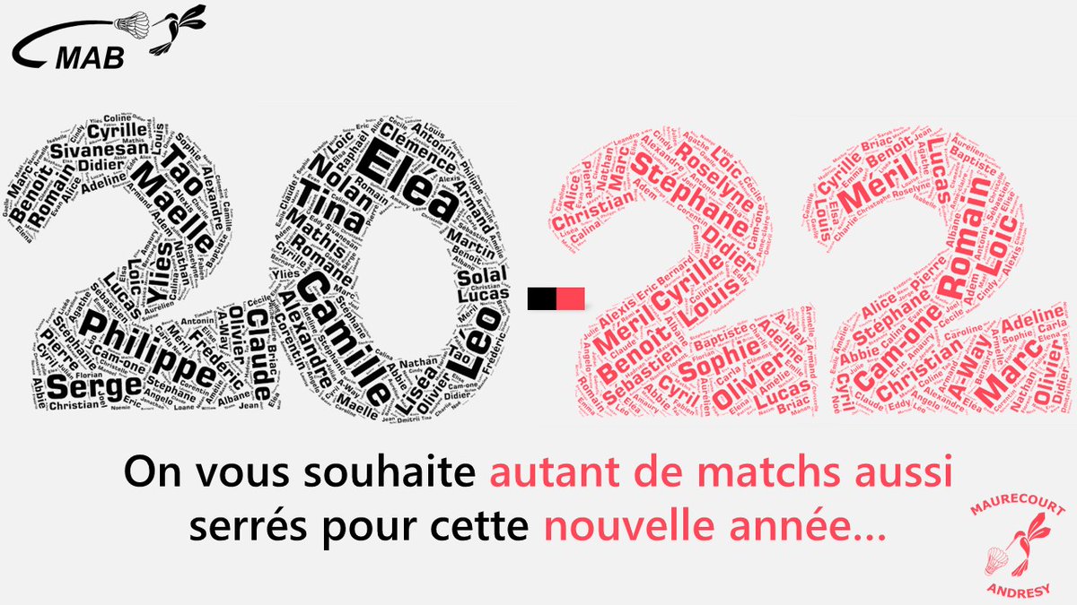 Maurecourt Andrésy Badminton tweet media