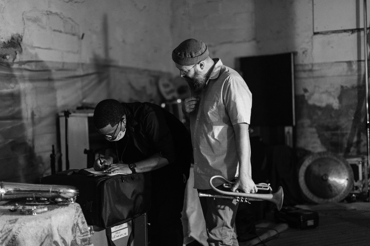 This Session was Fun!!!! A few tracks featuring my friend and great cornet player Kirk Knuffke This Session was Fun!!!! Shhhh……Album Coming Later later ;-) JBL 3 featuring : Chris Hoffman &amp; Max Jaffe #music #sounds #cello #drums #future #sax #nowplaying pic by <a href="/jazzaddikt/">jazzaddikt</a> #rt