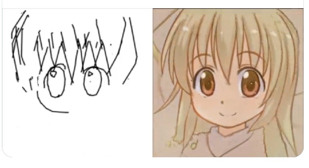 例のコレ
若い子から「絵描きがいらなくなるー」なんて悲鳴が聞こえて来る。
考えたのだが、それって【自分の絵がこういう絵柄】であればあるほど、もう俺がいらなくなるー
なのか?
これの拡張性がどの程度かにもよるか。
つまりこれで刃牙みたいなのとか、クレヨンしんちゃんって出来るのか。