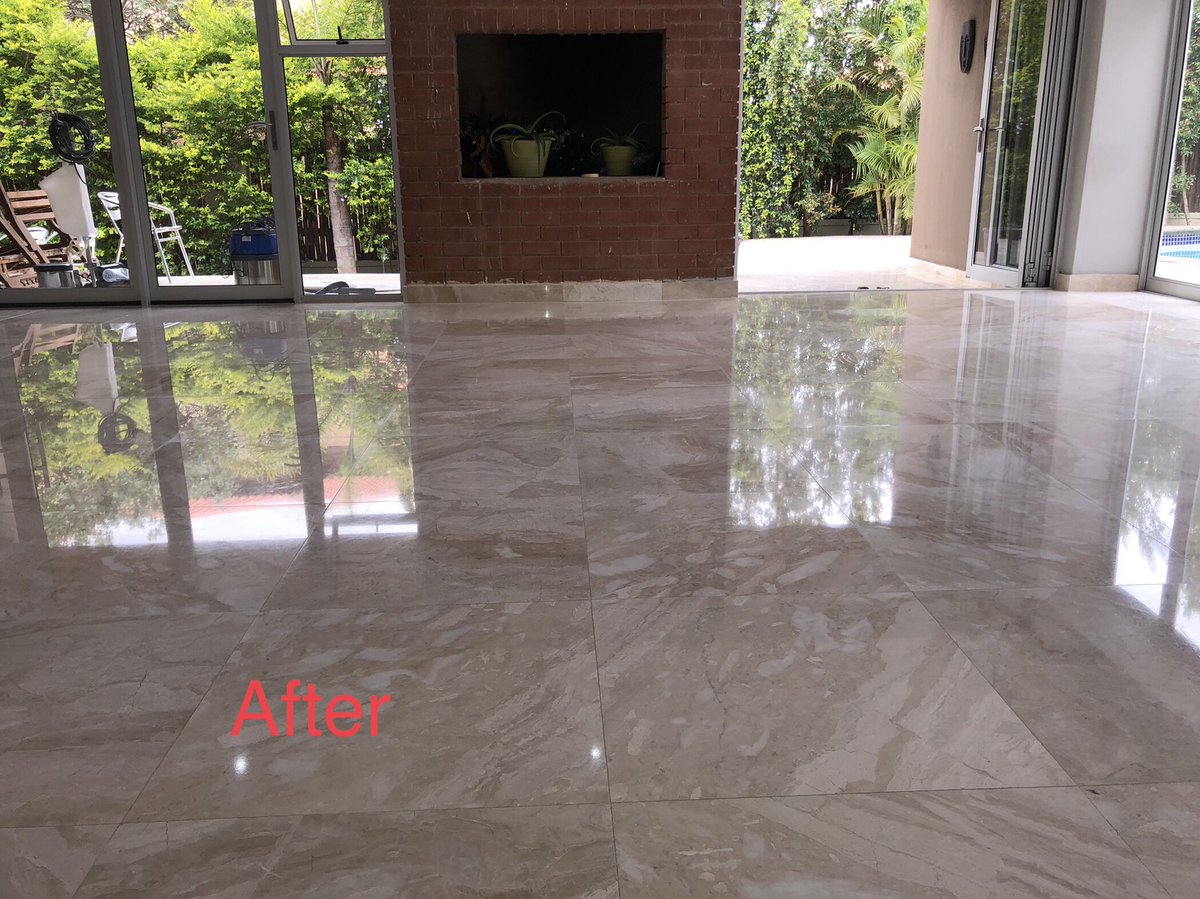 TileSolutionz's tweet image. God took us to Polokwane and we said “yes”.
Marble tiles powder polished, Cleaned and Sealed by us