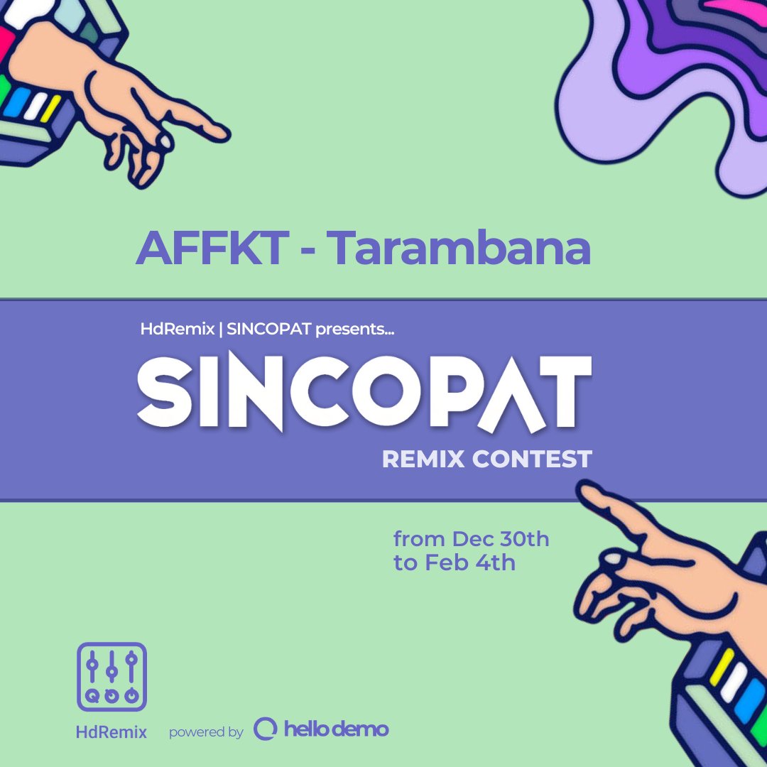 Remix time folks!
<a href="/AFFKT/">AFFKT</a> <a href="/SincopatMusic/">Sincopat</a> <a href="/miraclebcn/">MiracleMgmt</a> 
instagram.com/p/CYJpevUspfK/…