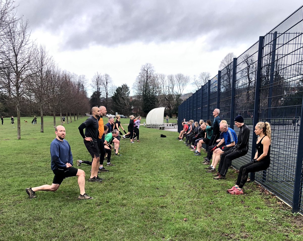 Great to see so many starting 2022 strong in 2022 in Priory Park #outdoorfun