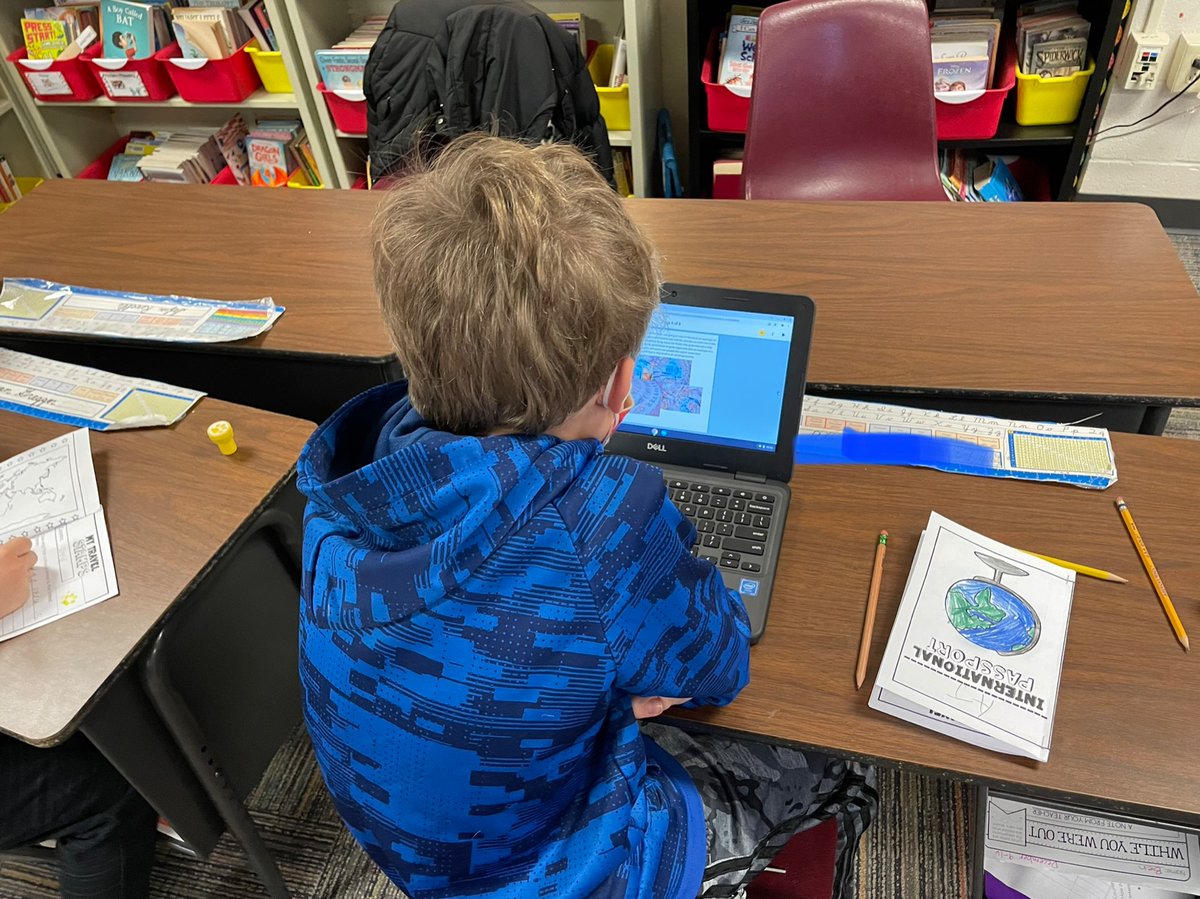mrsTsung's tweet photo. @LibertyLeopard third graders will be excited to start a new writing project when we return this week since we finished up another informational writing before break.  We ended by traveling around the world to learn about different cultures in different countries. #itsworthit https://t.co/sNqs2FbCsB