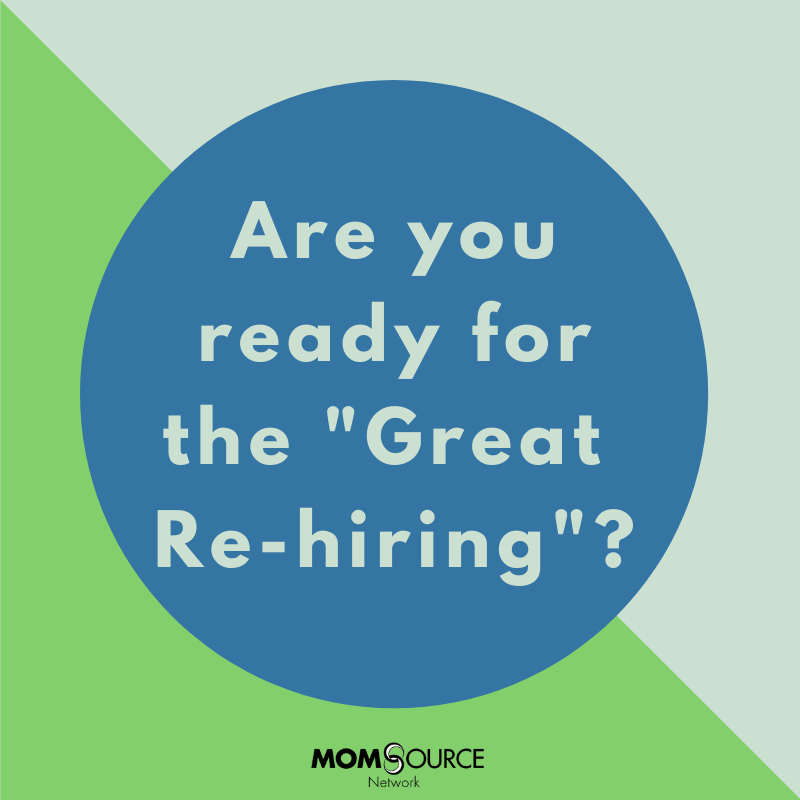 We keep hearing about the "Great Resignation" but we like to think about it as the "Great Re-hiring." Now is a fantastic time to start a job search as employers are adapting to new work trends at higher rates than ever before. join our network today!
momsourcenetwork.com