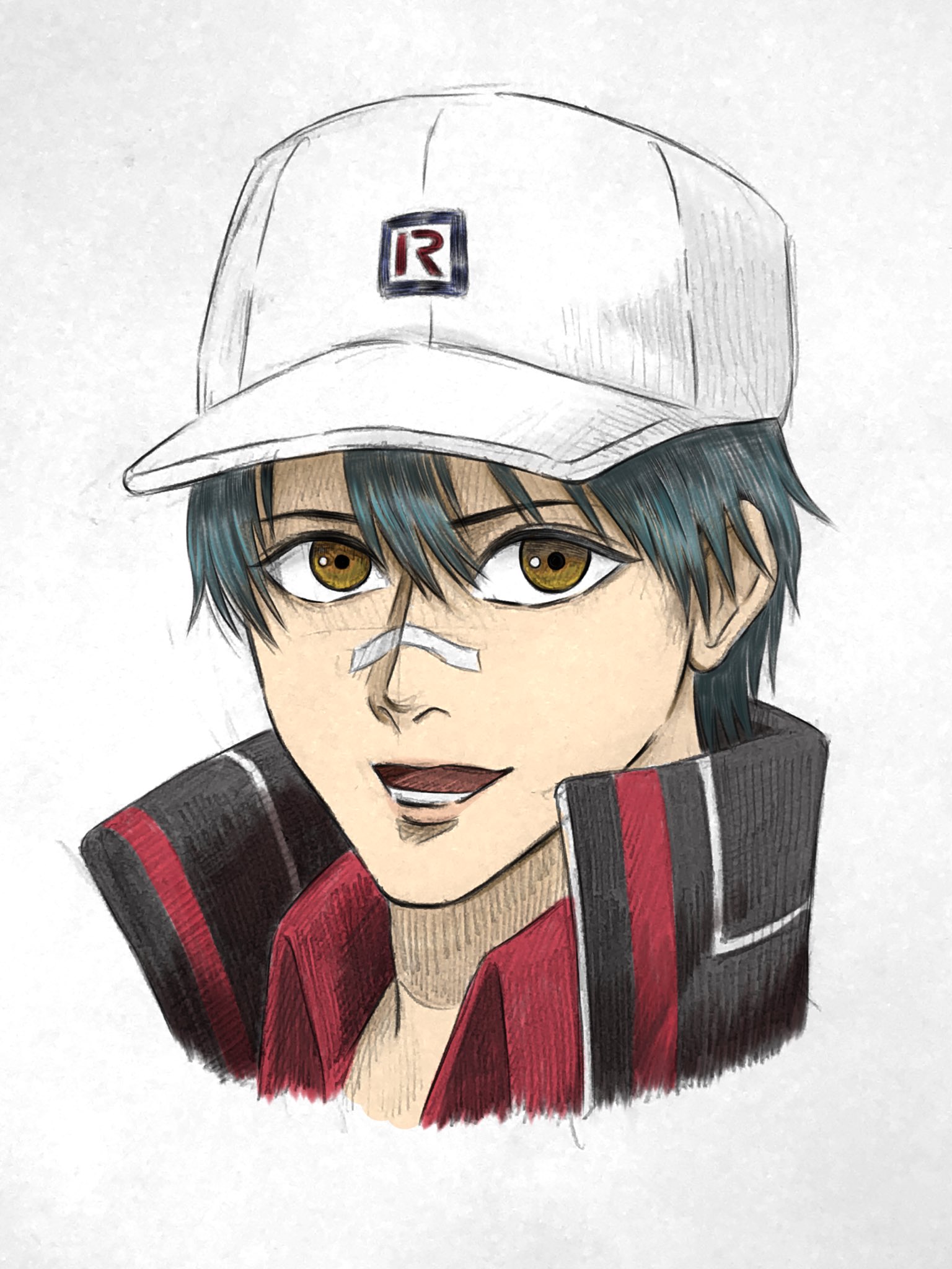 Ryo Ma 友達の推し 越前リョーマ テニスの王子様 テニプリ イラスト T Co 1vvfzi3qau Twitter
