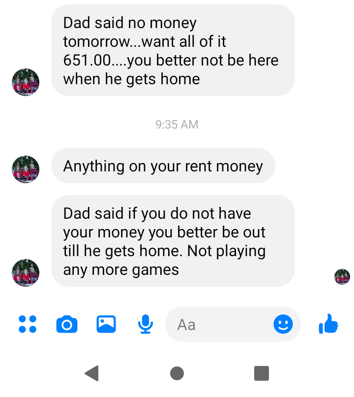 mikesmakenstuff's tweet photo. @pulte I need to come up with $651 for rent by tonight or I'm being thrown out. If there's anyone the can help or give me some advice please do. Anything will help. I'm in a real desperate spot. I'm begging for help at this point. I have no idea what to do anymore.
$mikesmakenstuff https://t.co/QBDOpNb7Jz