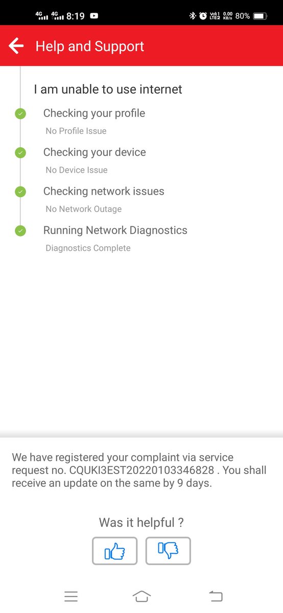 Raju_Ranjan77's tweet photo. Your airtel tower is at a distance of 100 meters from my location, still the internet is not working properly, look at this and get it fixed soon
#Network_Problem @airtelindia @Airtel_Presence https://t.co/QBRgcUtsS0
