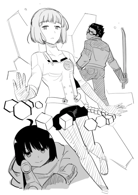 まとまりがないワートリ落書き 