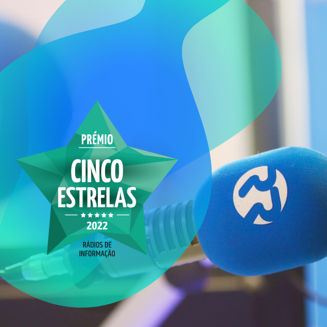 2022 começa com um Prémio Cinco Estrelas para a Renascença. Pela quinta vez, os portugueses escolheram a Renascença como a “Melhor Rádio de Informação”.
Na rádio ou no digital, obrigado por nos escolher para ficar “A Par com o Mundo”! Obrigado