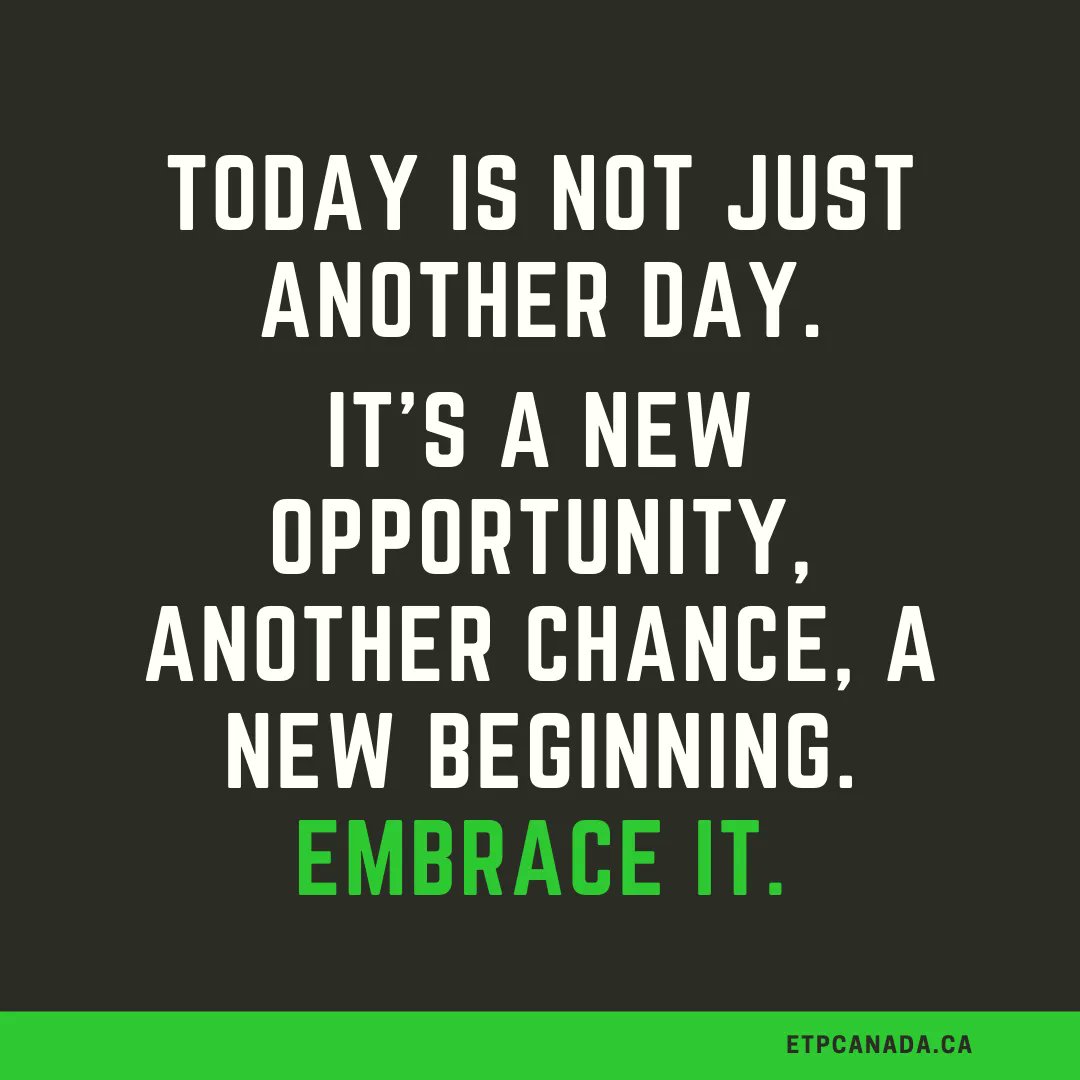 ETPCanada's tweet photo. Today is the first #MotivationalMonday of 2022. Here's to new beginnings and a great year ahead of us all! #EasingLifeAfterDeath https://t.co/GpKuU4XGER
