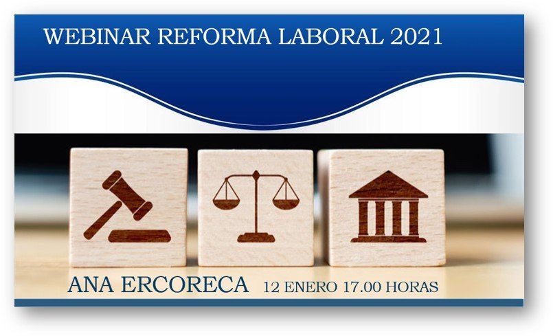 El Consejo General ha organizado para el 12 de enero, a las 17.00 h, una webinar sobre la Reforma Laboral. Será impartida por Ana Ercoreca, presidenta del @SIITSS
Apúntate en el siguiente enlace:
us02web.zoom.us/webinar/regist…