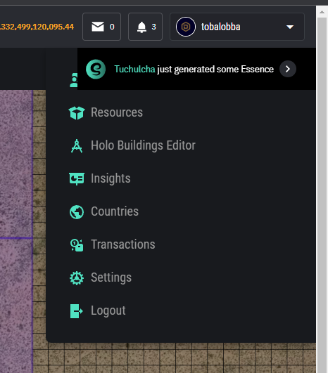 E2NewsBreaking's tweet photo. Breaking: 
Brand new UI coming to Earth2 in the next few days. Find screenshots below - There are a few bugs that need to be ironed out prior to release. The revamped Resources bar could mean that they are coming very soon. 

Credits to Dairk for the find #Earth2 #Metaverse https://t.co/6tyjOwfaNj