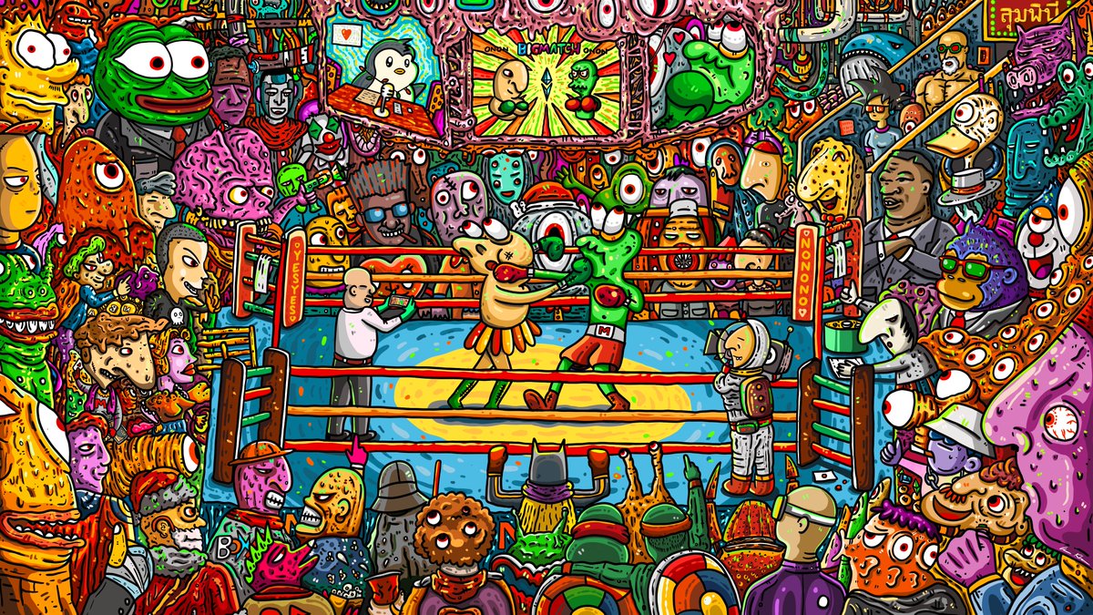 chaw15's tweet photo. Hello, friends 
I'm Chaw, artist and film director from Bangkok. I love to create detailed and colorful works. Here's a small selection of my works. 
Nice to meet you and Feel free to ask me anything 🌱
https://t.co/03Z9CcDhV4
https://t.co/06qvZW4arP
#nftartist #NFTcommunitiy https://t.co/R1yLFH4WkT