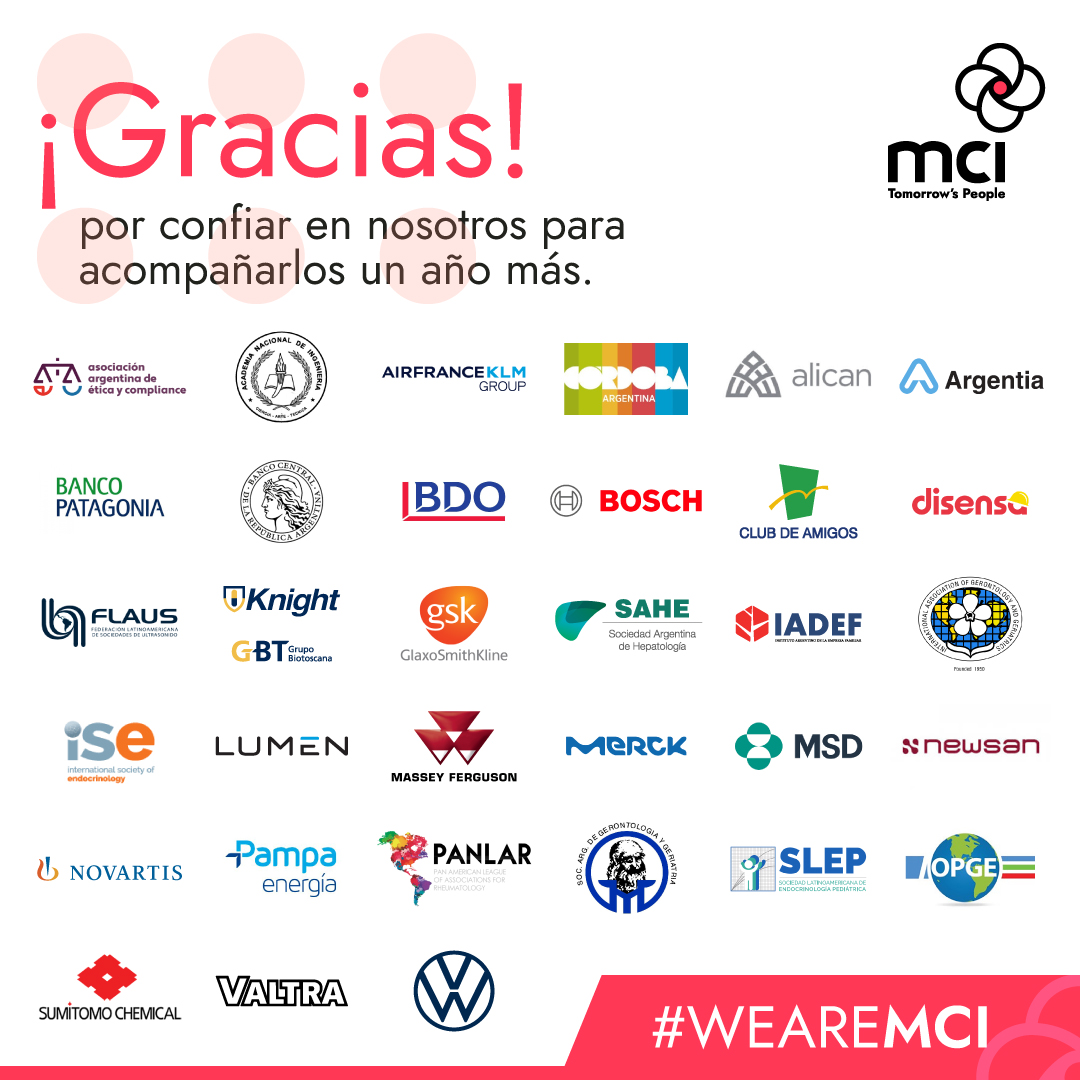 MCIgroupArg's tweet photo. En MCI ayudamos a materializar los objetivos y a desarrollar #experiencias que potencien a las marcas. 💡¡Gracias a todos los que confiaron en nosotros! 👏🏻🚀 @wearemci

#WeAreMCI  #MCIArgentina #WeCreateExperiences 
#WeDesignCommunications #WeBuildCommunity
#BrandExperience https://t.co/pcfUFX6XPI