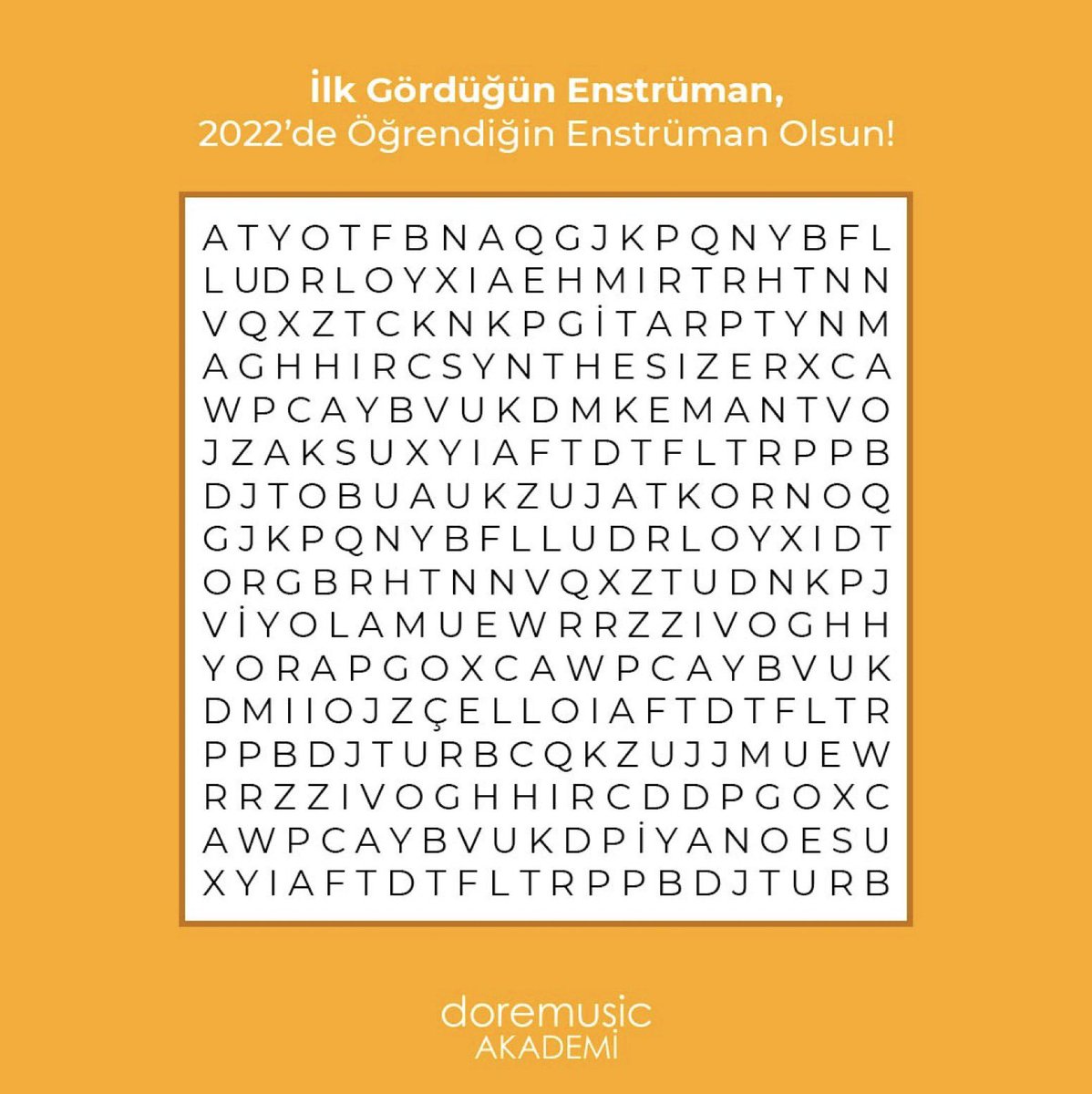 🎊2022, yeni başlangıçlara yelken açtığınız, kişisel gelişiminize yeni katkılar sağladığınız bir yıl olsun. İlk gördüğünüz enstrümanı yorumlara yazın, öğrenmek içinse hemen doremusic Akademi ile iletişime geçin. #doremusicakademi #onlineeğitim #doremusic #music