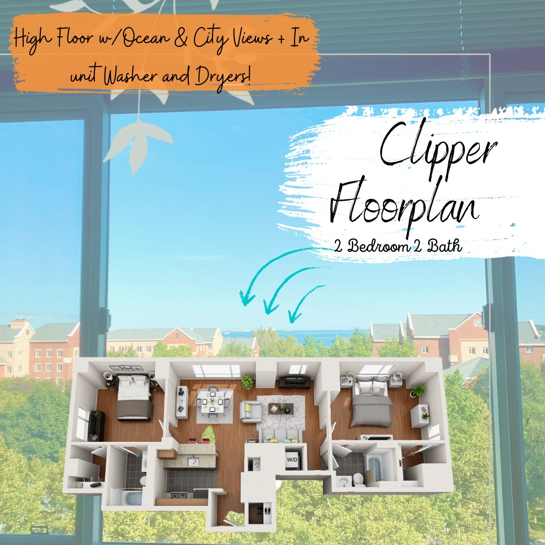 PeninsulaBoston's tweet photo. 6th Floor Clipper Floorplan Now Available!! This is one of our most popular 2 bedroom 2 bath apartments, this one has beautiful views of both the water and Boston Skyline. Schedule a Tour Now by calling 617.436.0005 🏡📞
.
.
#peninsulaboston #bostonapartments #waterviews... https://t.co/n2jDuq8TBm