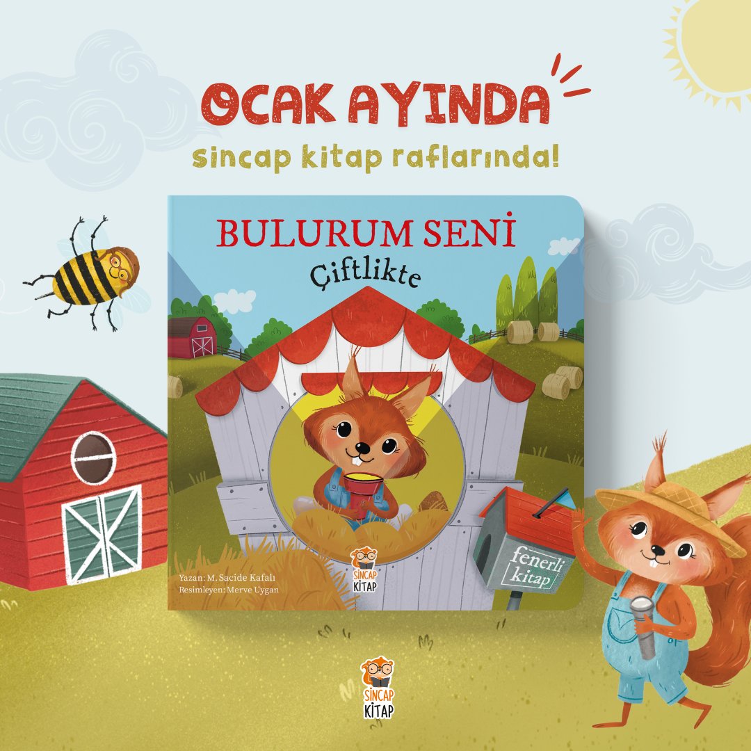 2022’nin ilk kitabı: Bulurum Seni Çiftlikte 🐥

Çok sevilen fenerli kitap serimizin devam kitabı “Bulurum Seni Çiftlikte” çok yakında raflarda! 🤩