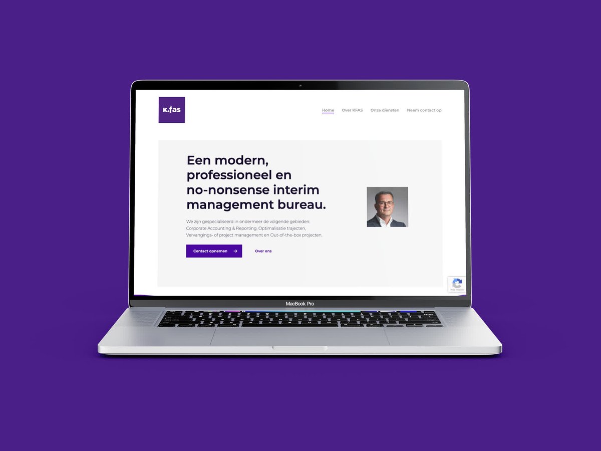 Sinds een tijdje staat de website van KFAS live. 

Wil jij ook een goede, solide website die je zelf gemakkelijk kunt beheren? Neem contact met ons op of lees meer op onze website: pachdesign.nl/diensten/digit…