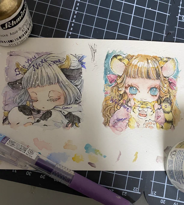出来👶🐮🐯✨✨✨ 