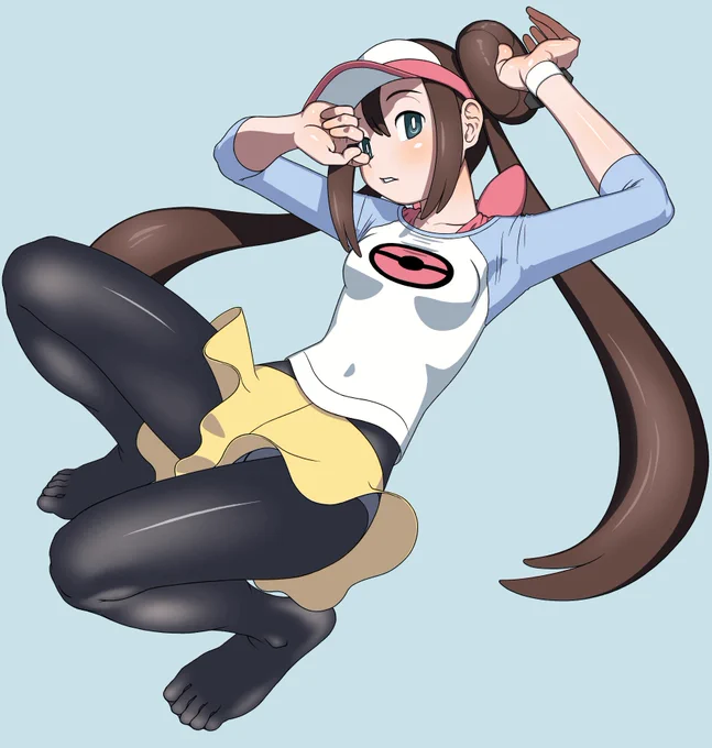 全身描き足しました。裸足タイツもついでに。お年賀がわりにお納め下さい。 