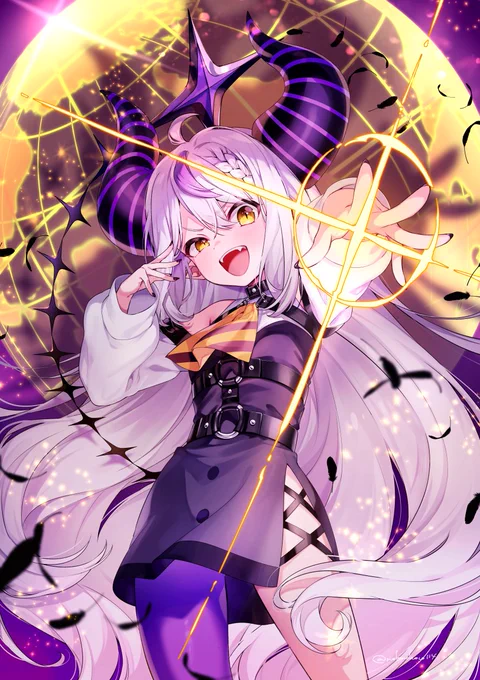 #Laplus_Artdesu LA+🛸💜 