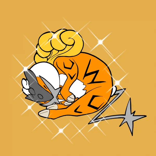 ライコウ。リクエストありがとうございます!リクエストなかったら干支なんて絶対考えないし、年始のイラストやらなかった!!! 