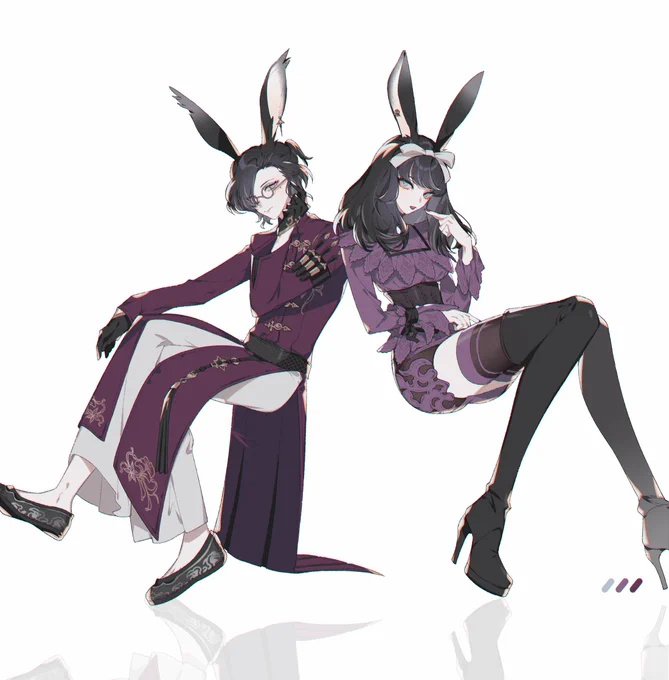 🐰兄妹
#FF14 
