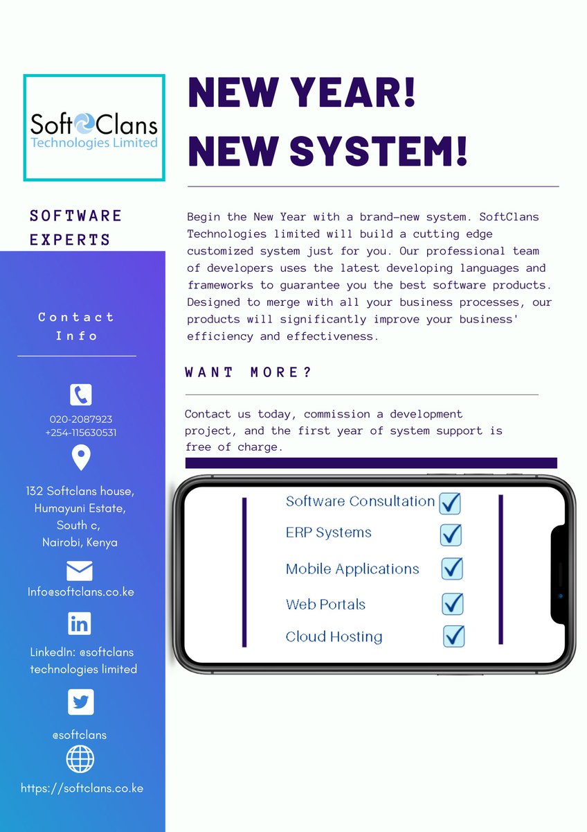 Softclans's tweet photo. Visit https://t.co/xcvNTuFG6Z and request for a Demo. 

#SoftwareDevelopment 
#softclans https://t.co/2TXyPswi9D