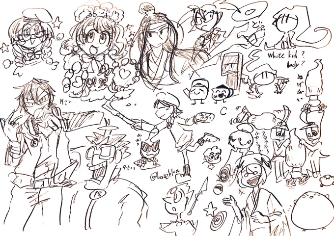 アナログ落書き 