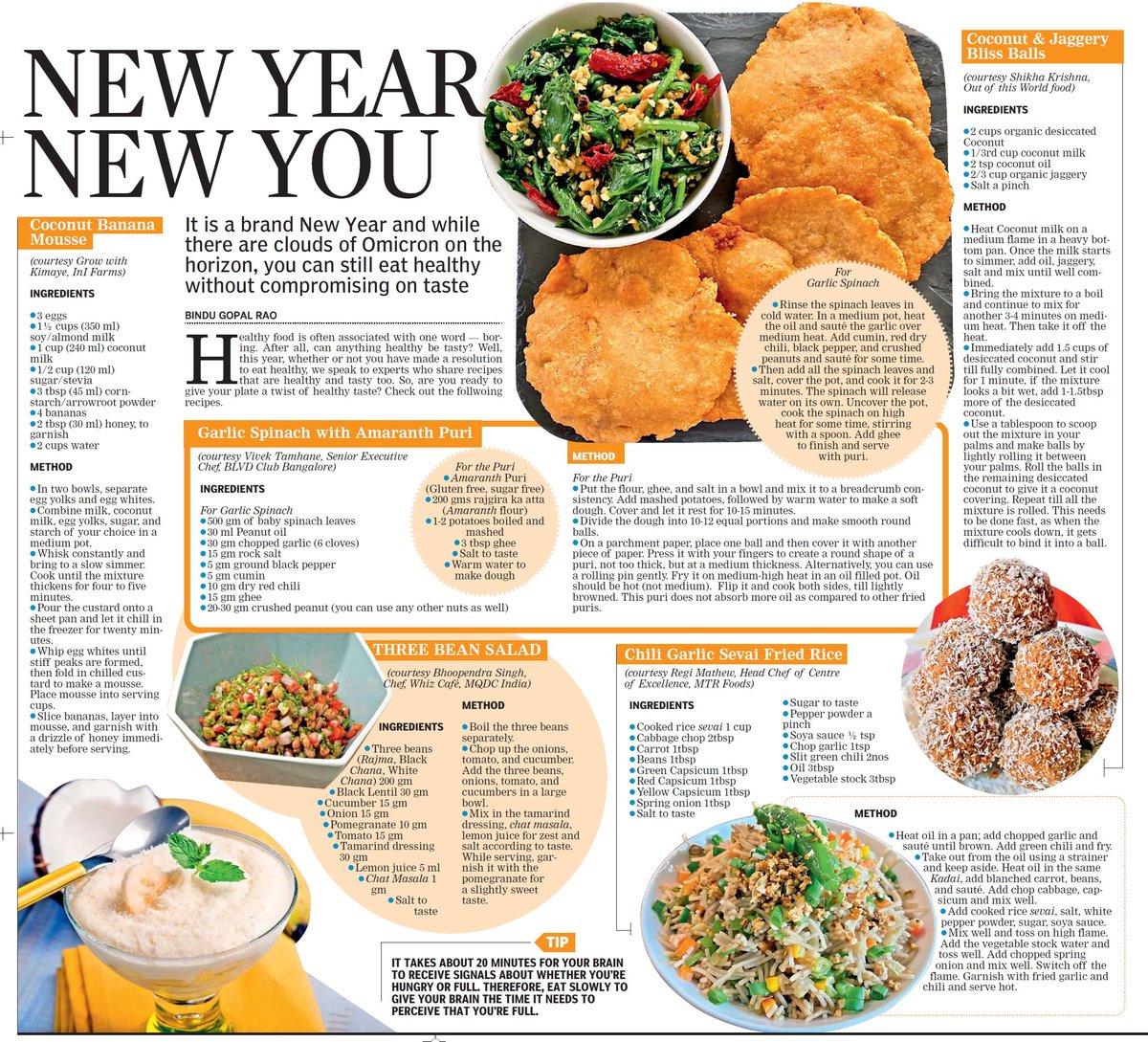 SrGiSr's tweet photo. For a while, I've been guilty of putting #Taste over health! I mean, who eats a salad when you can have a pizza! 
But, with this #NewAgeEnergy &amp; wanting to live beyond my 20s, I've made a Non #NewYearResolution to try these delicious recipes by @MTRFoodsIN &amp; others!
#NewYear2022 https://t.co/YlirmjxX5d