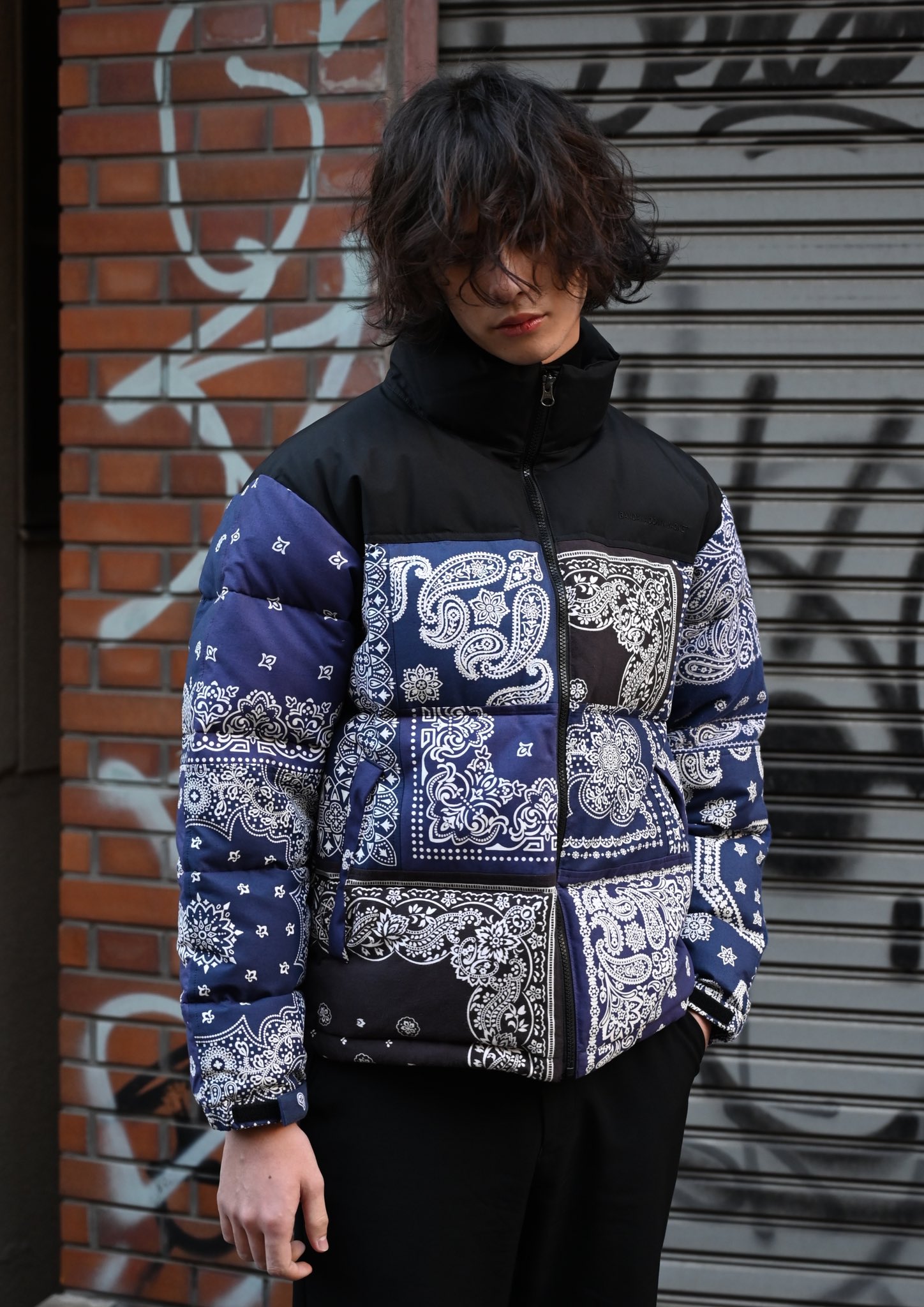 暖色系 希少 MIYAGIHIDETAKA バンダナベスト ブラック - 通販