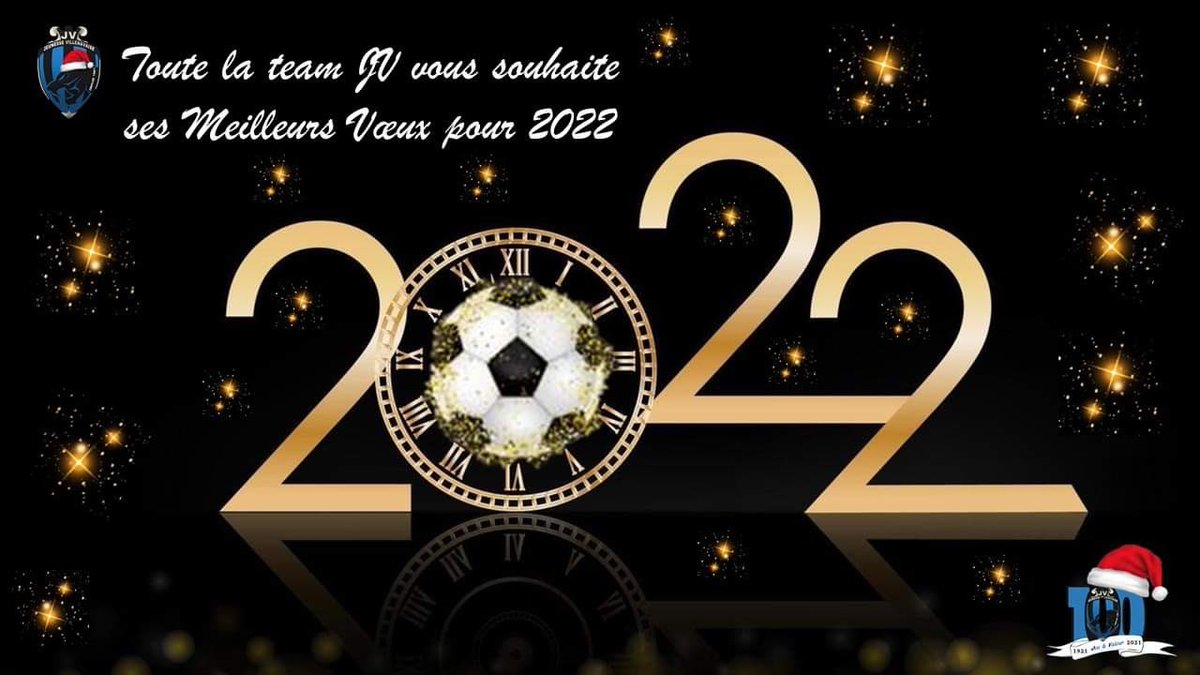 🔵⚫️[#BonneAnnee #2022]

Toute la team JV vous souhaite une belle et heureuse année 2022 ✨🎊🥳⚽️

Go 2022 les Panthères 💙🖤

#teamJV 
#jeu #valeur