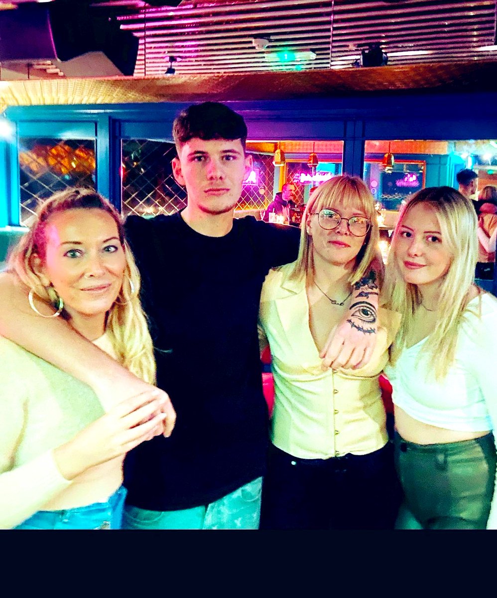 Having all 3 in the military means they are rarely home at the same time…last night was one of those rare nights and one i totally loved #mysquad ♥️