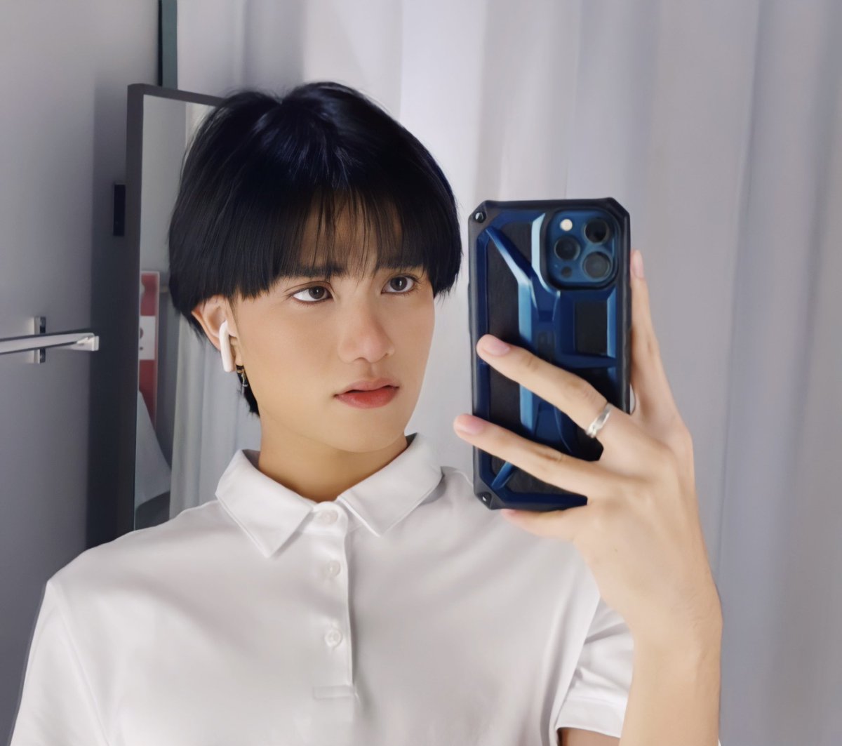 doben_'s tweet photo. ตัดผมแล้ว 🤍 https://t.co/FK4FPfZ67m