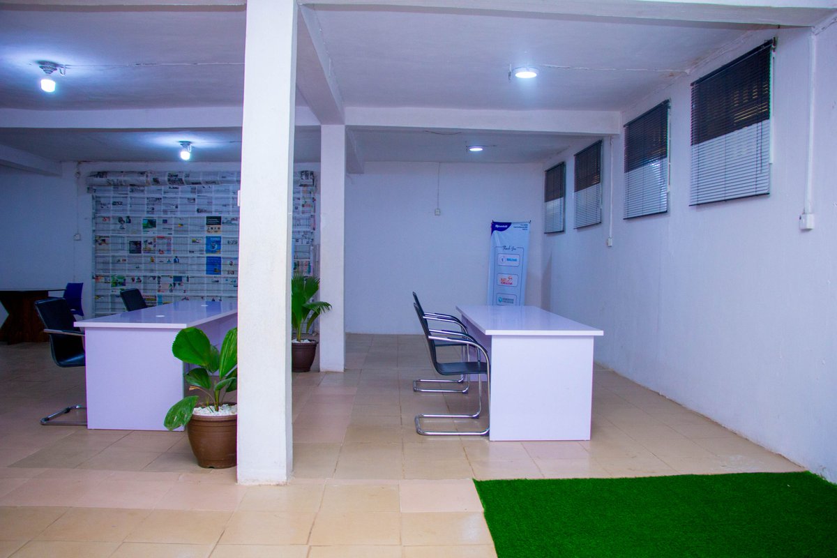 malhubng's tweet photo. Party time! It's MALhub Workspace Official Relaunch.

Join us today at our new office space for a Relaunch party with innovators in Africa, let's explore together with friends and family. 

R.S.V.P: https://t.co/s79qudZ6ZV

#MALhubLaunchParty #CoworkingSpace https://t.co/YjxFWxFany
