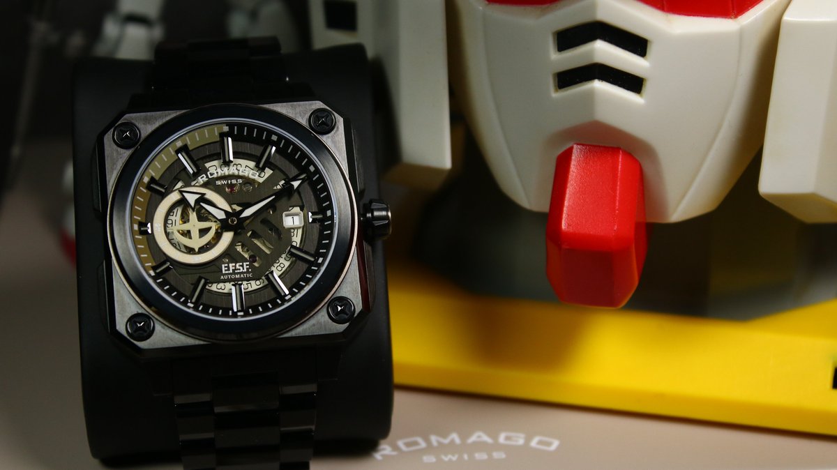 ongmichael's tweet photo. With only 100 units only produced for each Amuro Ray and E.F.S.F. edition, the new Gundam X ROMAGO watches will be highly sought after !
4K Review here : https://t.co/n1dp1zgLYD
To buy and get more info : https://t.co/WsYmjR1x7Y
#gundam #romago #mobilesuitgundam #gunpla https://t.co/0xtIO4uBOS