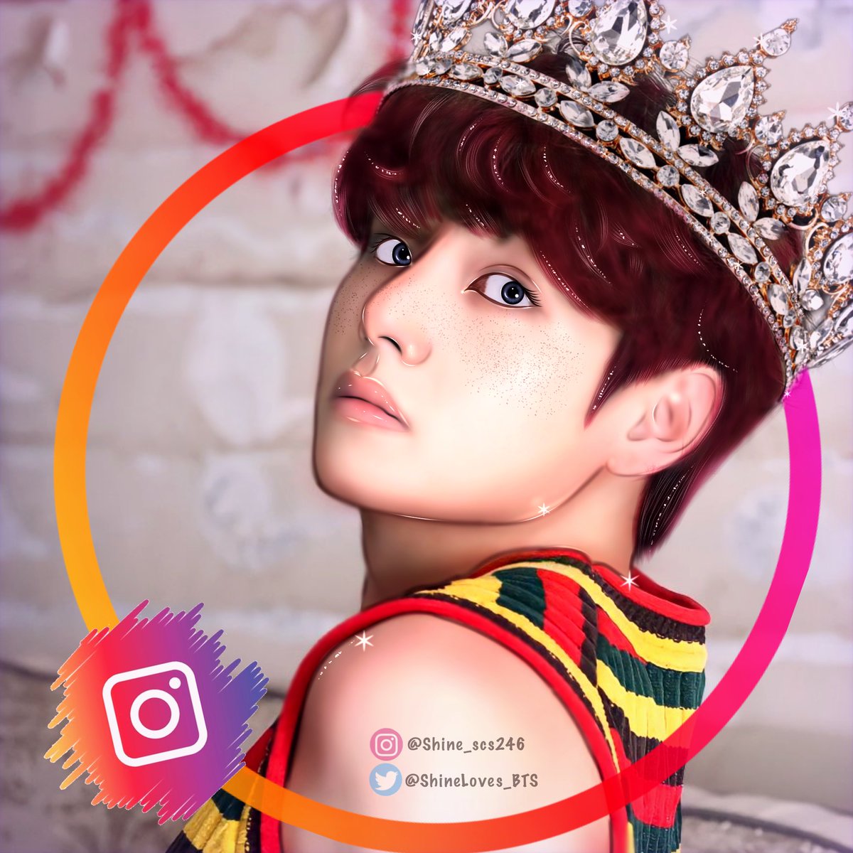 ShineLoves_BTS's tweet photo. He knows that he is ‘The Instagram King’ 💜
.
.
.
#KimTaehuyng #BTSV #BTS #BTSARMY #btsfanart #btsedits #TAETAE #hybe #bighit #TaehyungInstagram30M https://t.co/SOU7r52V6A