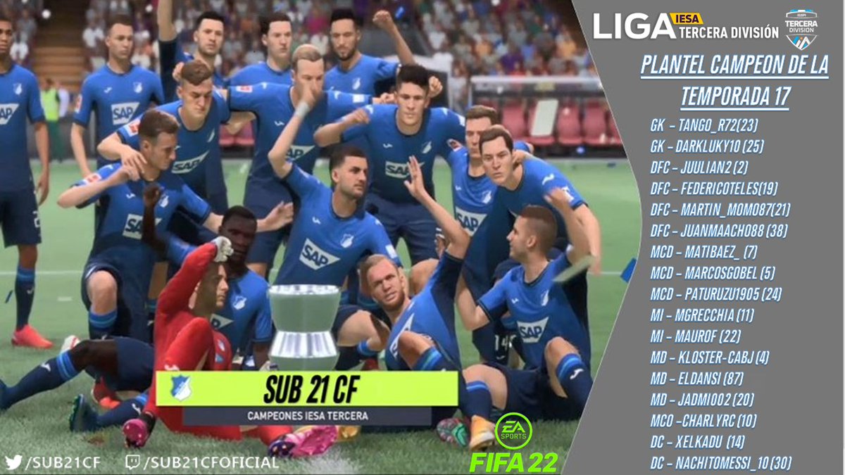 Sub21Cf's tweet photo. El Carcelero sigue en búsqueda de MI/MD y GK de cara a la próxima Temporada en la B de @IESAFIFAar
*Disp. De Lunes a Jueves de 22:15hs a 00:30hs.
*Mic.
*Compromiso
#Carceleros
#LaSub21
#SanOnofre
Hoy continuaremos con las pruebas ⚽
🔵⚪⛓️ https://t.co/TGl64E3dLK
